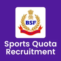 bsf sports quota recruitment