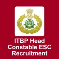 itbp head constable esc recruitment