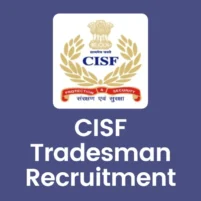 cisf constable tradesman recruitment