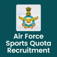 indian air force sports quota recruitment